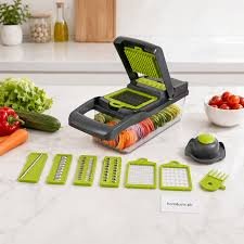 Multifunction Kitchen Vegetable Chopper & Slicer 12-in-1